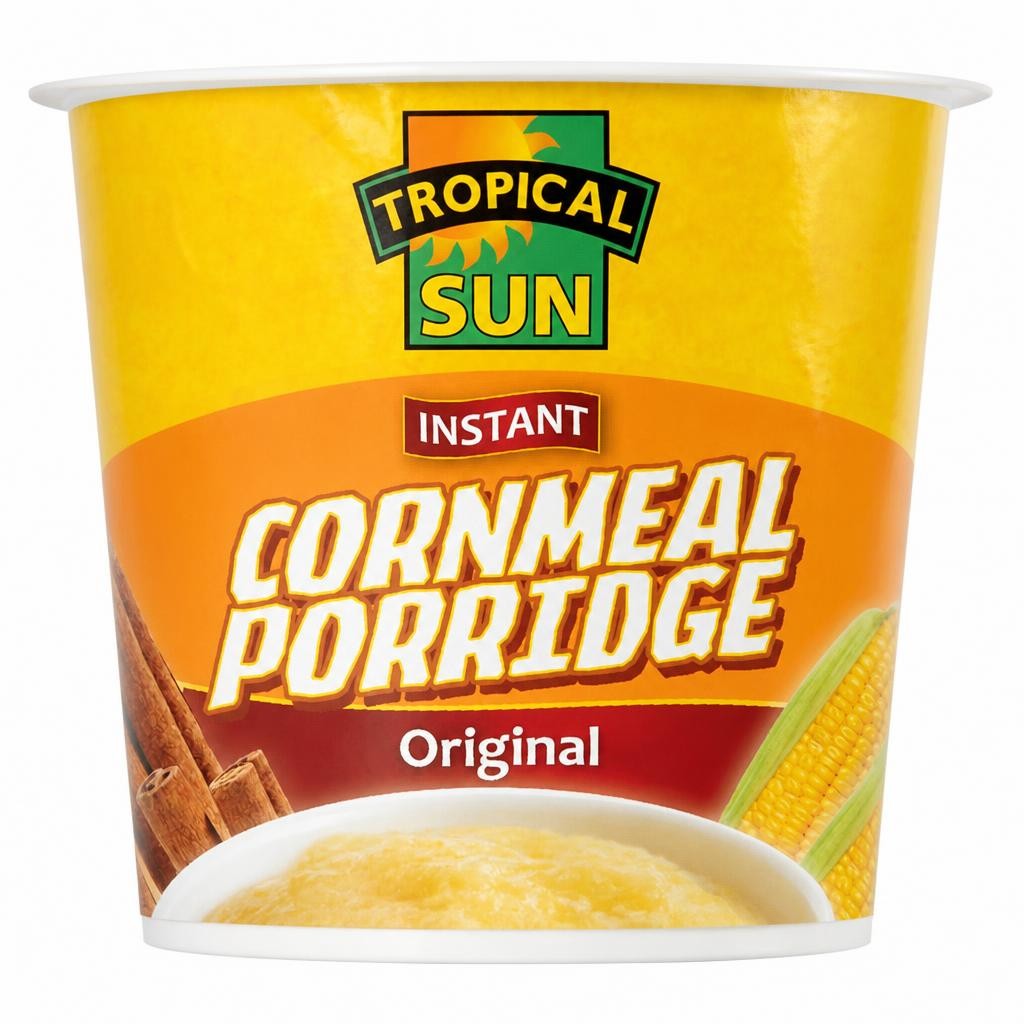 Tropical Sun Instant Cornmeal Porridge Original 70G