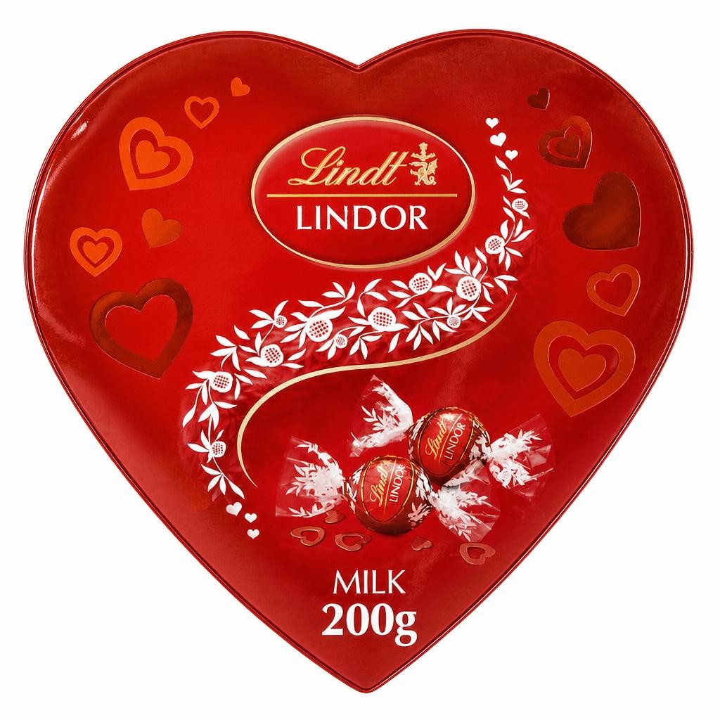 Lindt Lindor Milk Chocolate Heart 200G