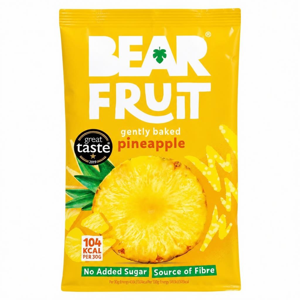 BEAR Fruit Dried Pineapple 100g