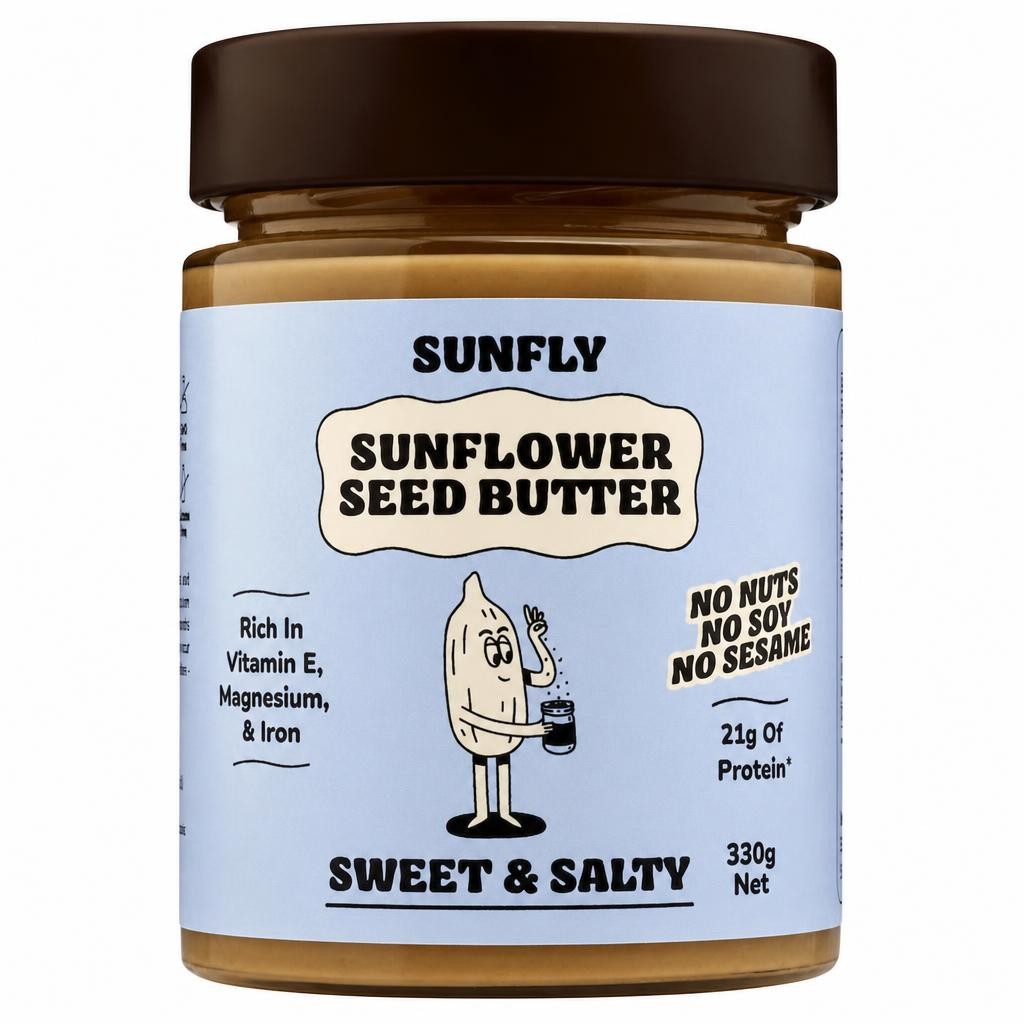 SUNFLY Sunflower seed butter Sweet and Salty 330g
