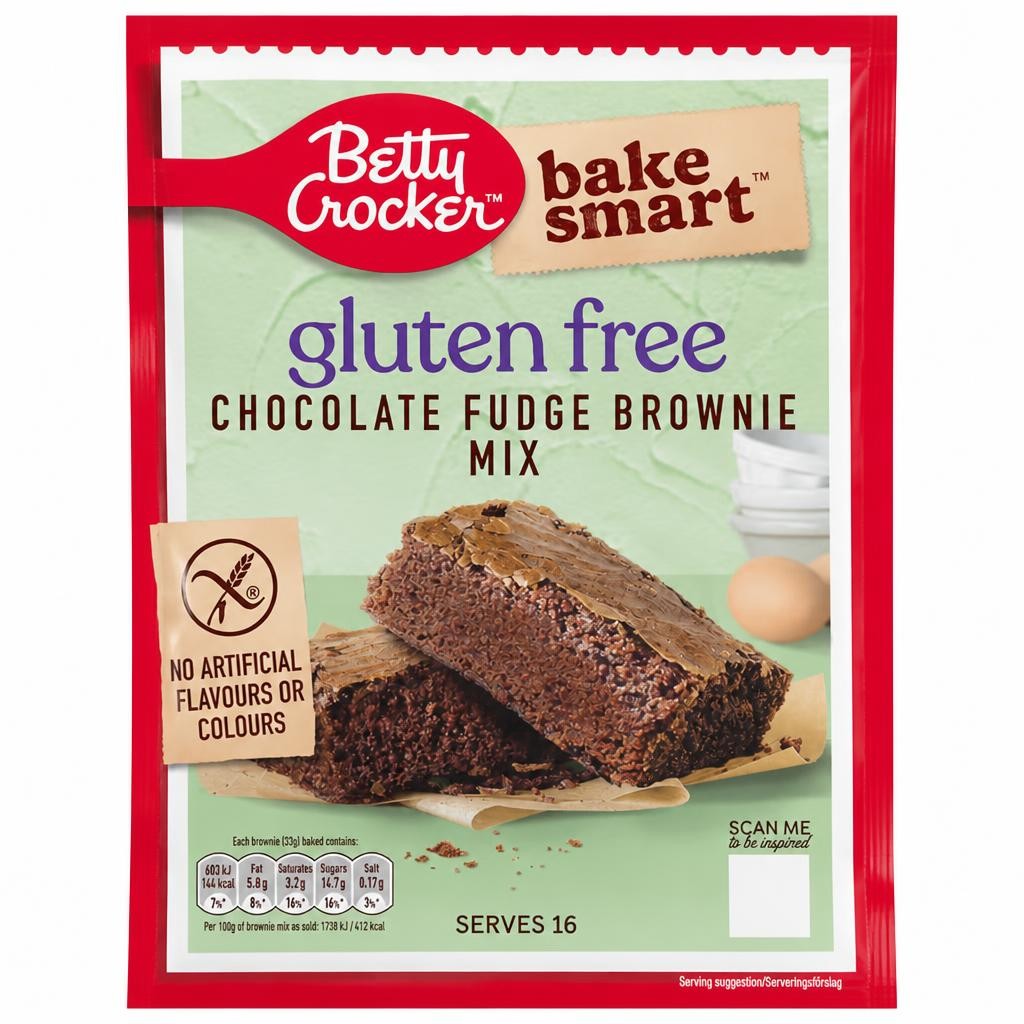 Betty Crocker Gluten Free Chocolate Fudge Brownie Mix415g
