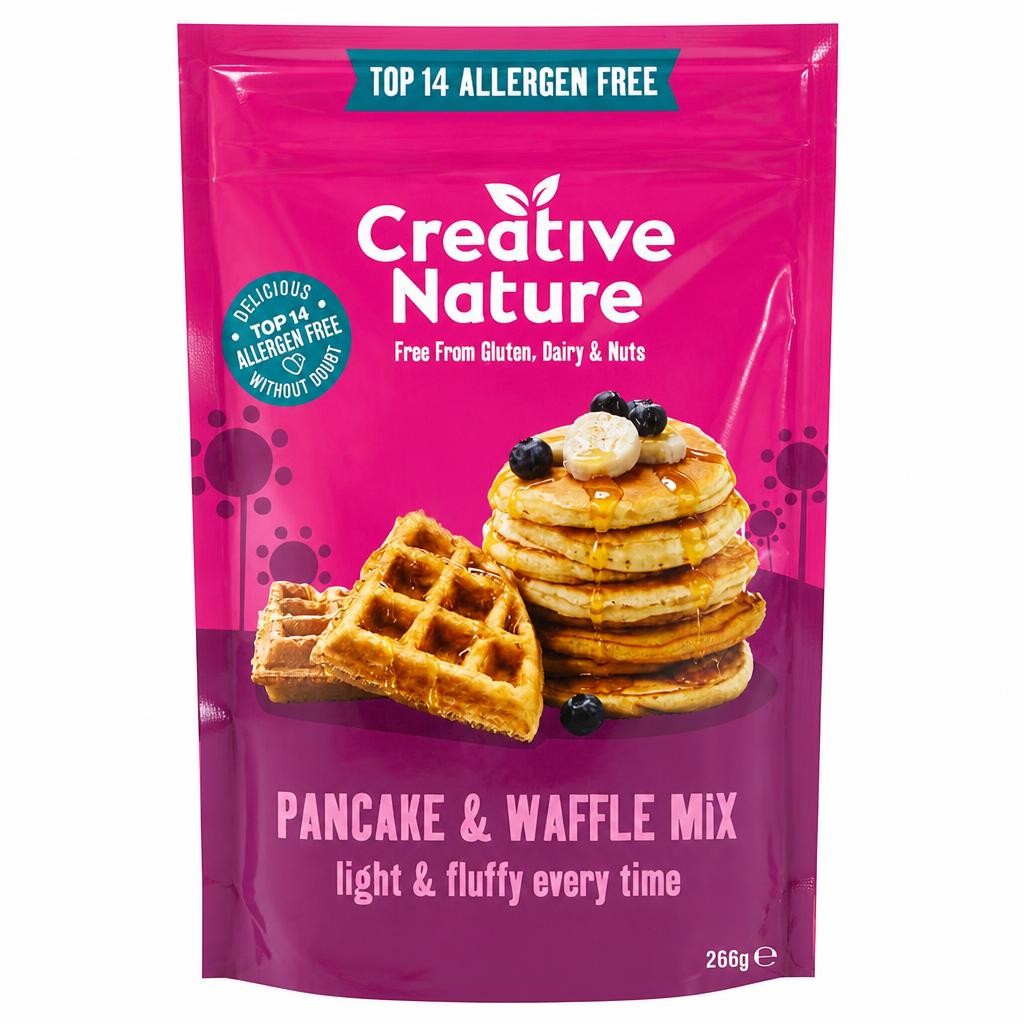 Creative Nature Pancake & Waffle Mix 266g