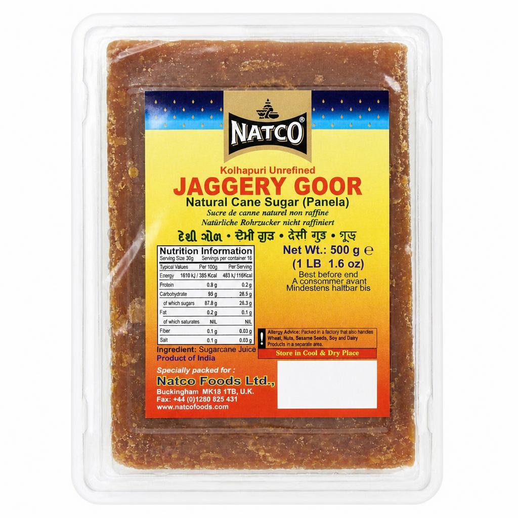 NATCO JAGGERY GOOR 500G