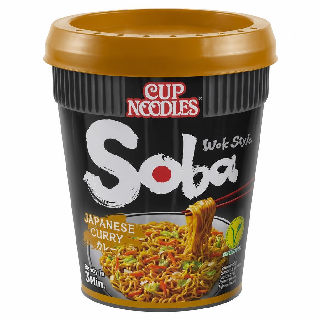 Cup Noodles Wok Style Soba Japanese Curry 90g