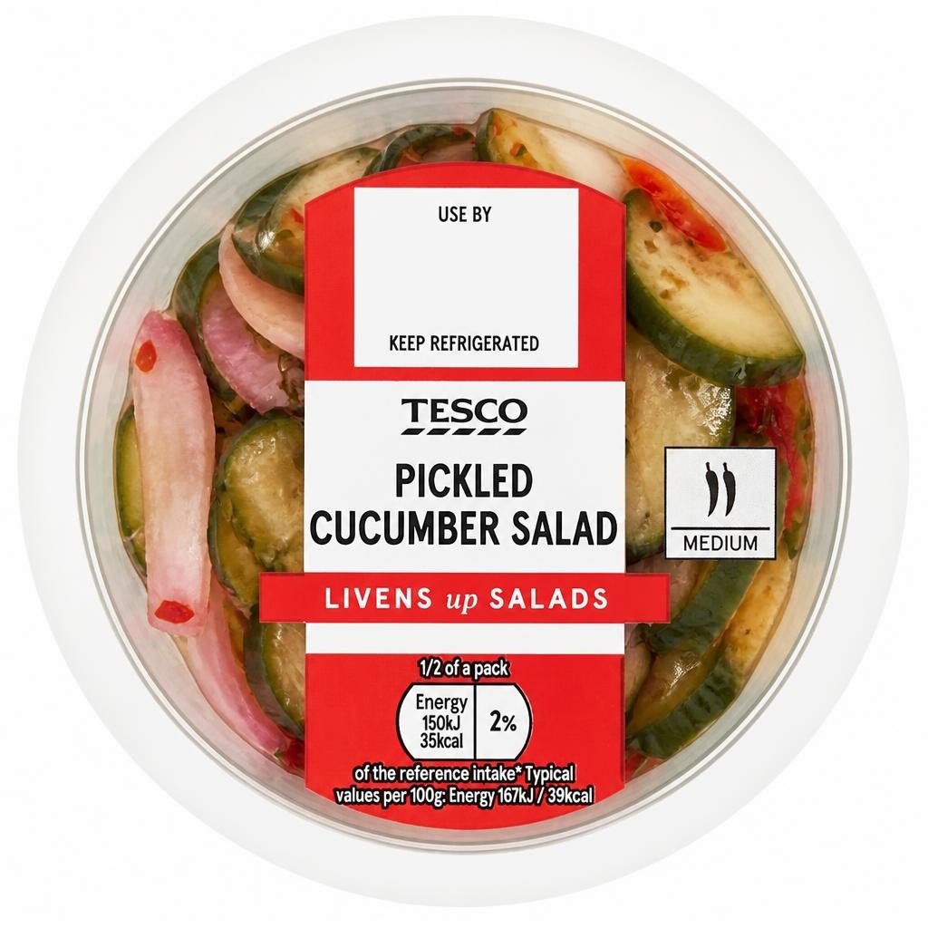 Tesco Pickled Cucumber Salad 180g