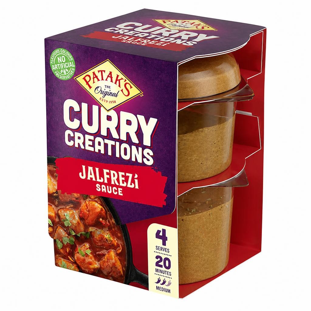 Patak's Curry Creations Jalfrezi Sauce Kit 160g