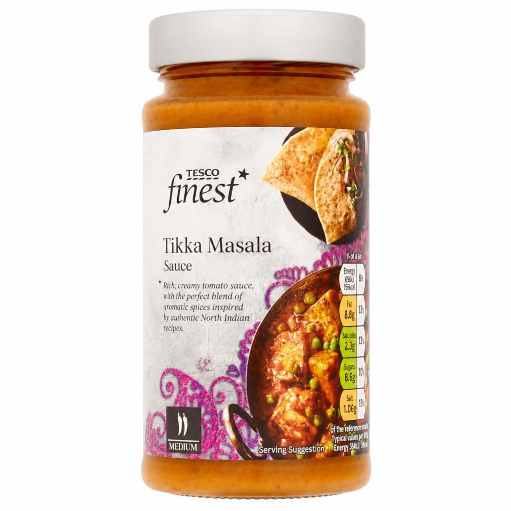 Tesco Finest Tikka Masala Sauce 340G