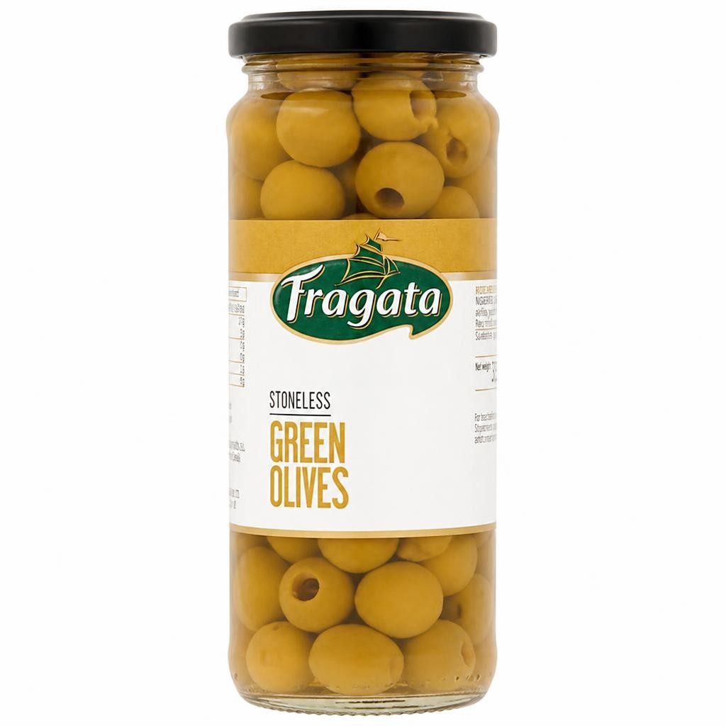 Fragata Stoneless Green Olives 335g