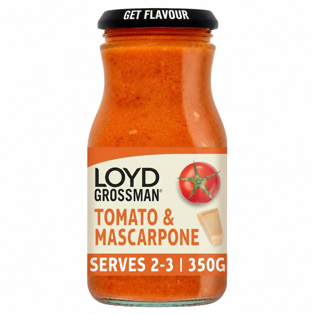 Loyd Grossman Tomato & Mascarpone Pasta Sauce 350g