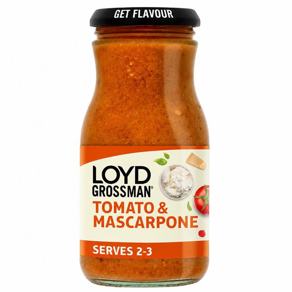 Loyd Grossman Tomato & Mascarpone Pasta Sauce 350g