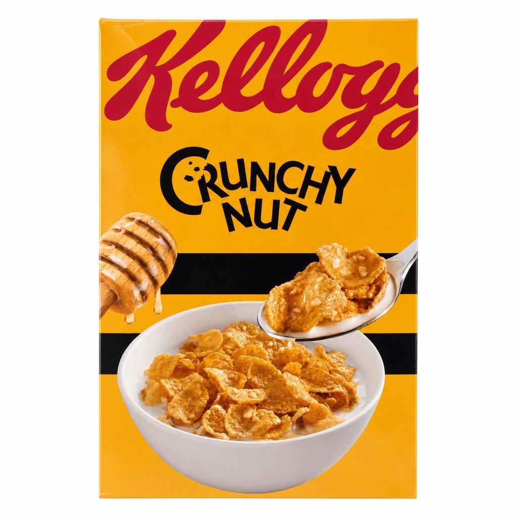 Kellogg's Crunchy Nut Breakfast Cereal 460g