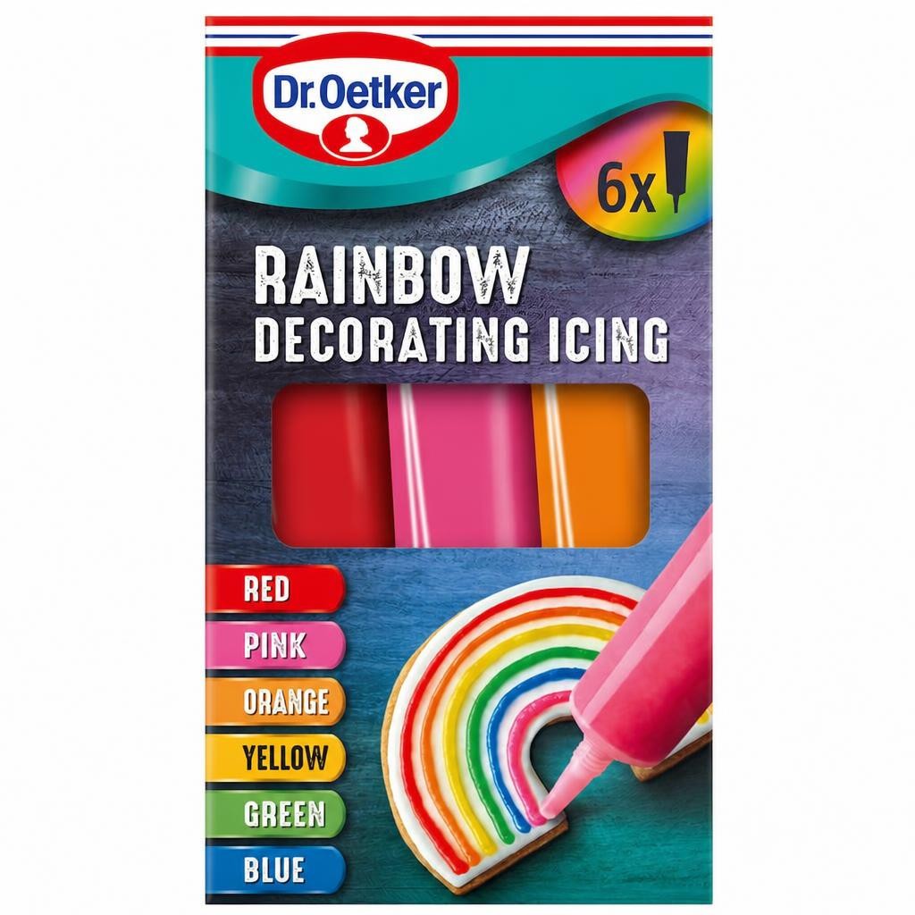 Dr. Oetker Decorating Icing Rainbow 102g