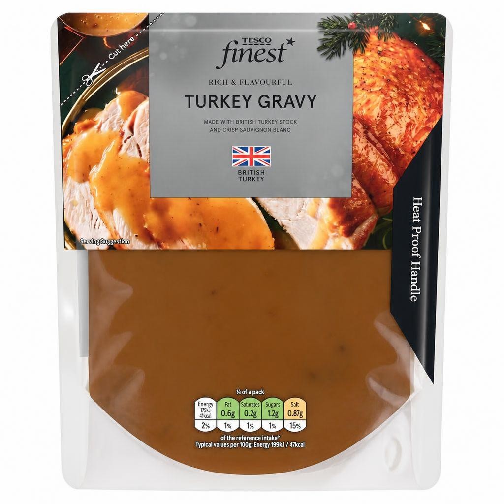 Tesco Finest Turkey Gravy 350ml