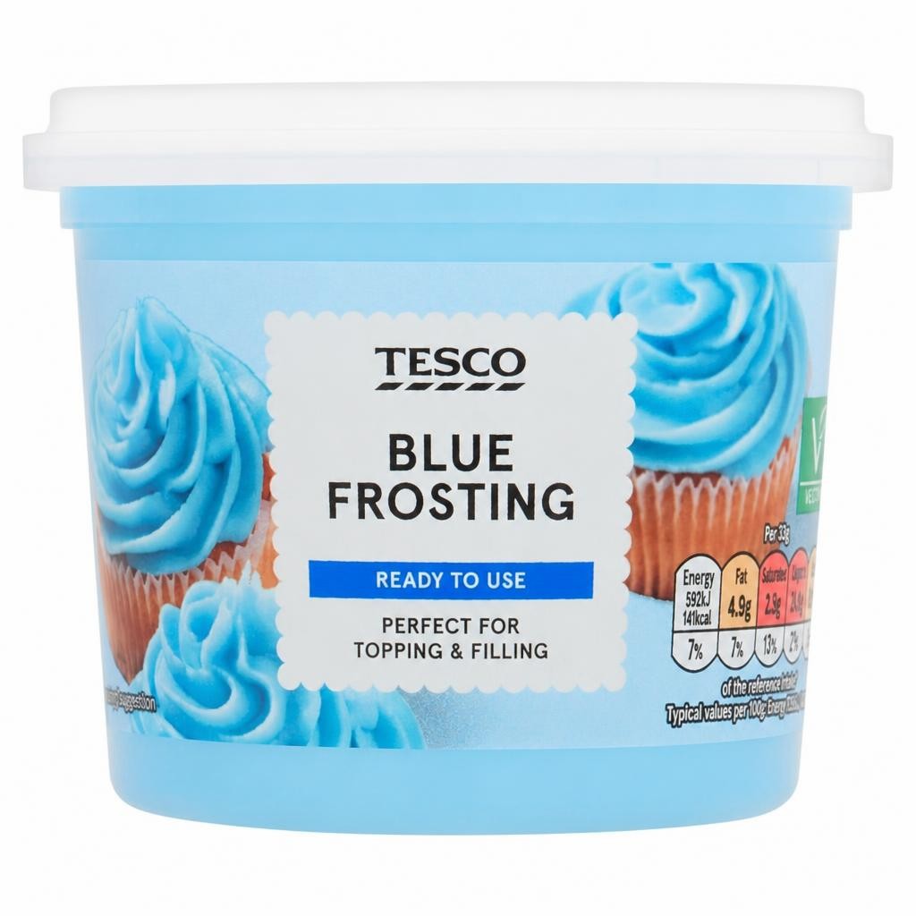 Tesco Blue Frosting 300g