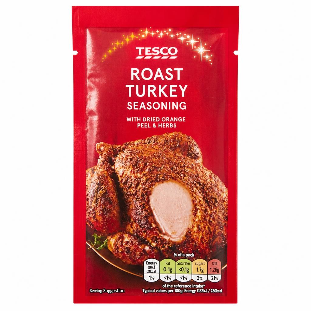 Tesco Turkey Seasoning 60g