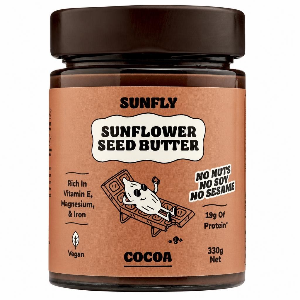 SUNFLY Sunflower seed butter Cocoa 330g