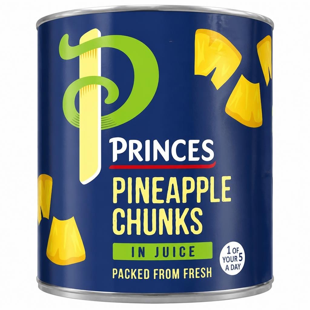 Princes Pineapple Chunks In Juice 432G