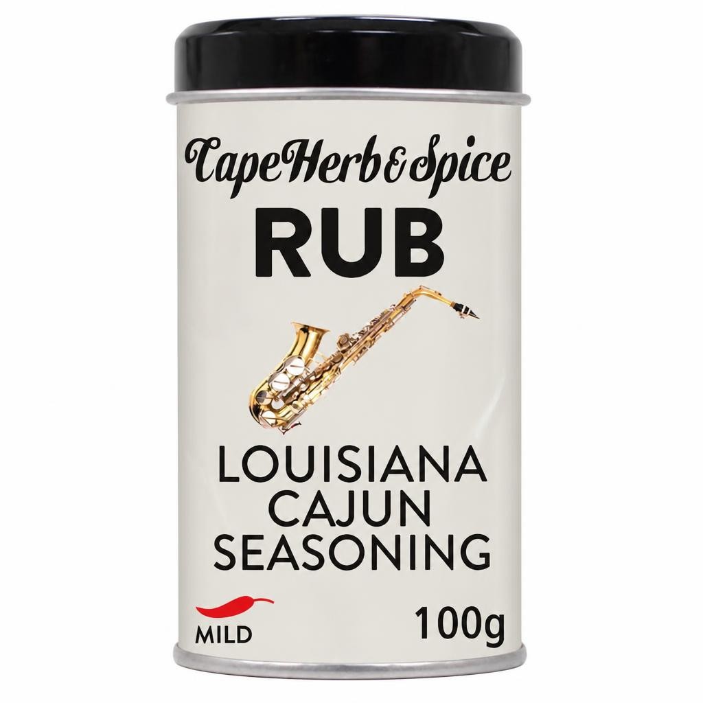 Cape Herb & Spice Rub Louisiana Cajun Seasoning 100g