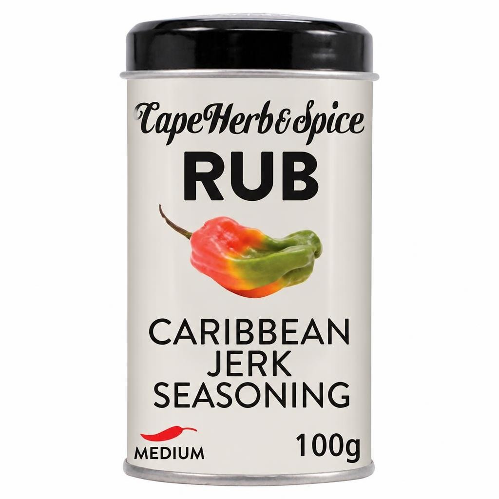 Cape Herb & Spice Rub Caribbean Jerk Seasoning 100g