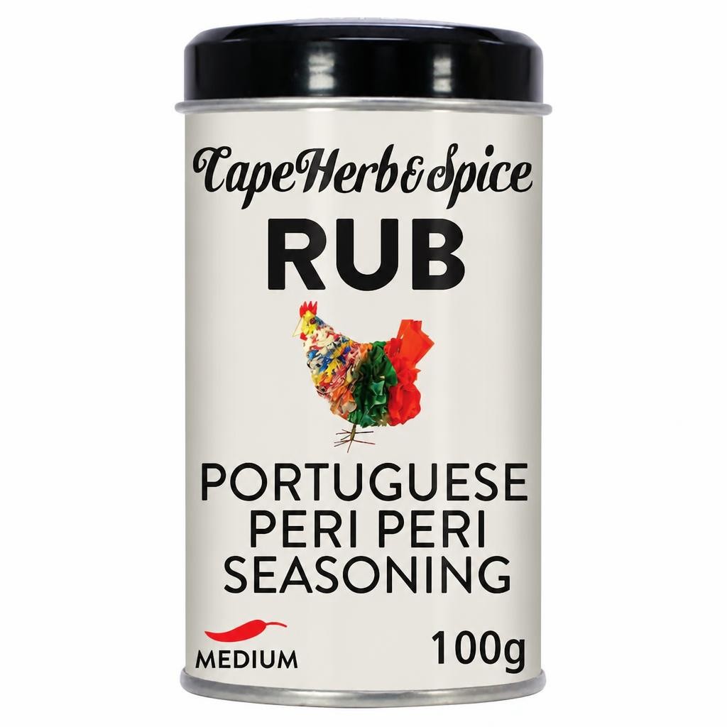 Cape Herb & Spice Portuguese Peri Peri Seasoning Rub 100g