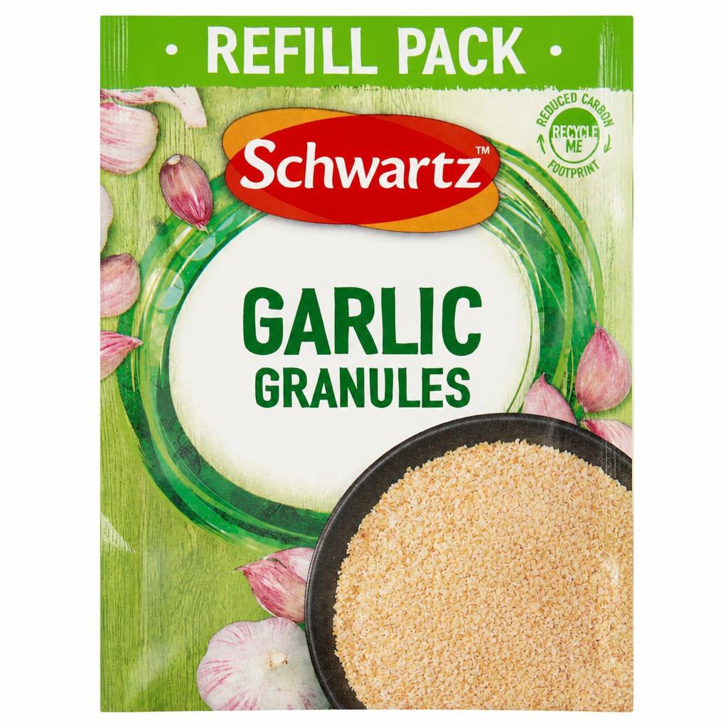 Schwartz Garlic Granules Refill Pack 40g