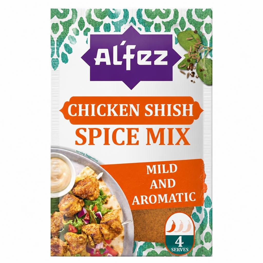 Al'Fez Turkish Style Chicken Shish Spice Mix 25g.