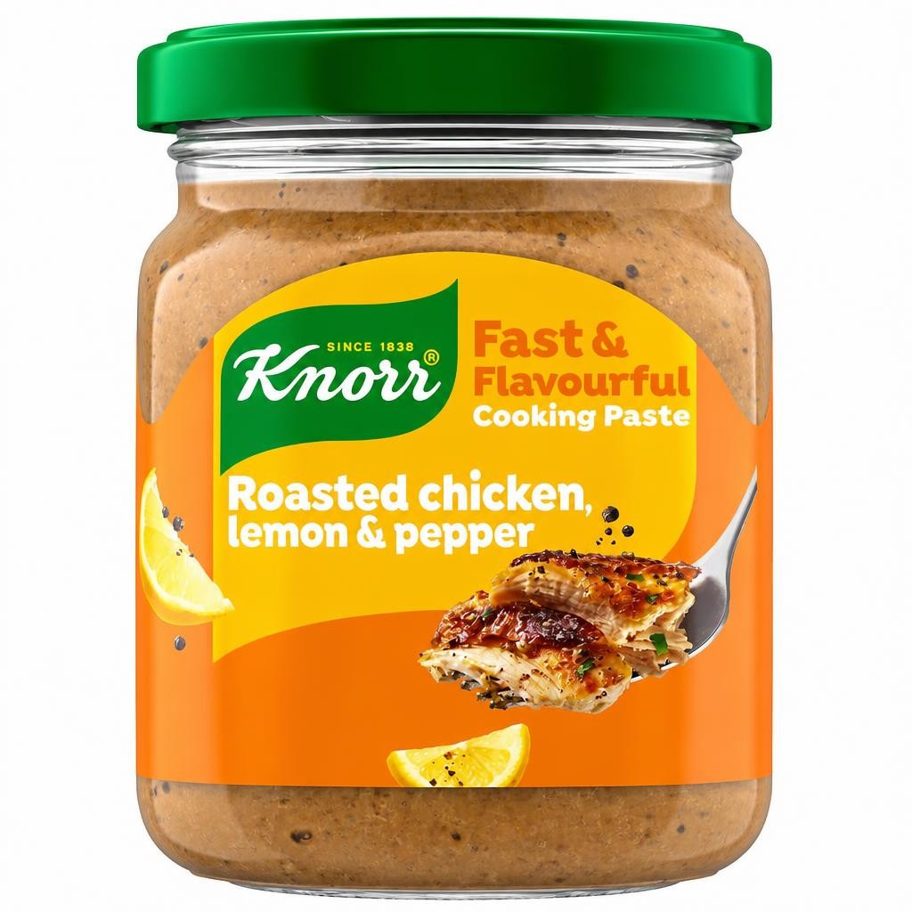 Knorr Roasted Chicken, Lemon & Pepper Cooking Paste 165g