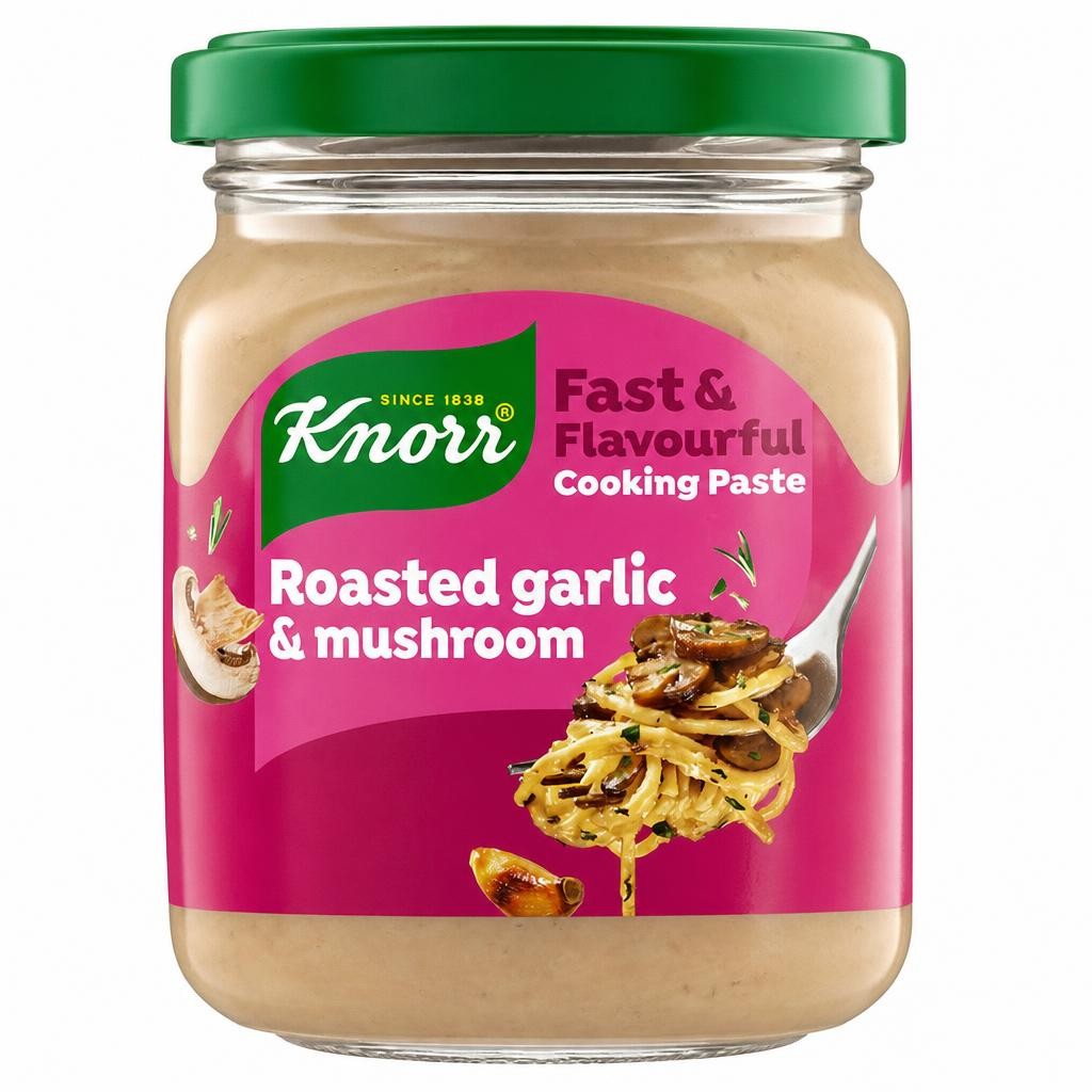 Knorr Roasted Garlic & Mushroom Cooking Paste 165g
