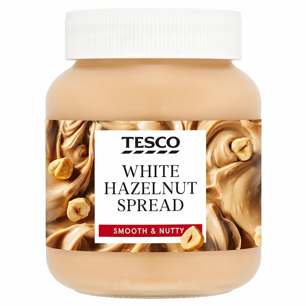 Tesco White Hazelnut Spread 400g