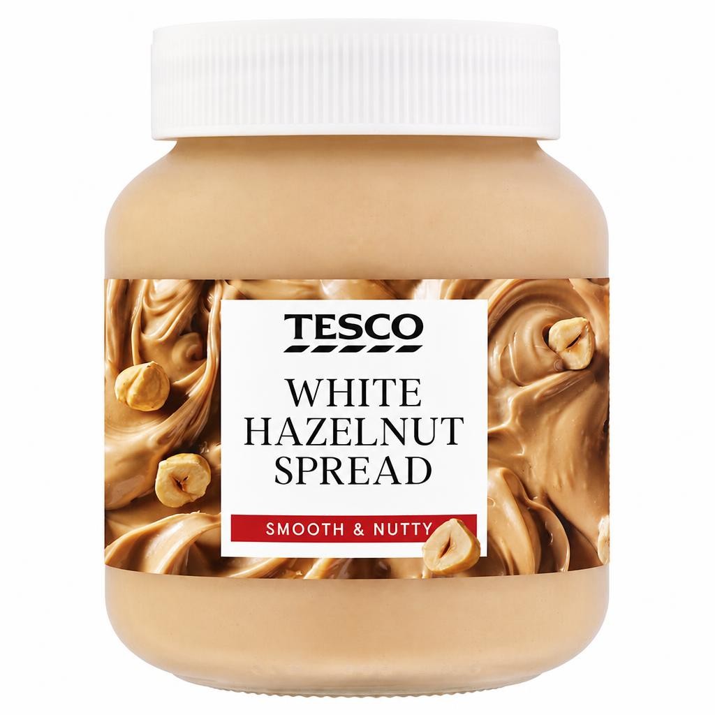 Tesco White Hazelnut Spread 400g