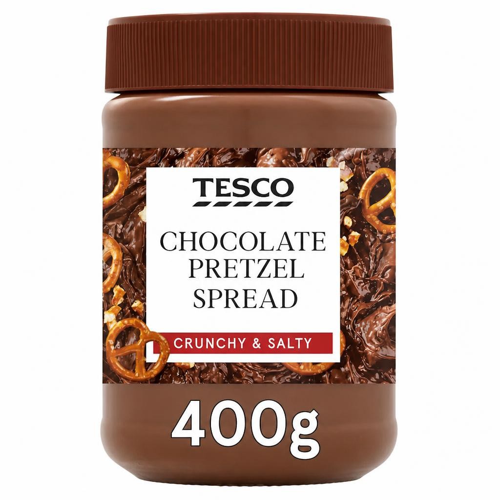 Tesco Pretzel Chocolate Spread 400g