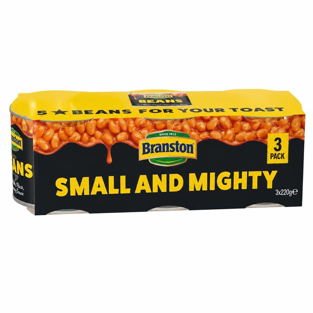 Branston Baked Beans In Tomato Sauce 3 x 220G