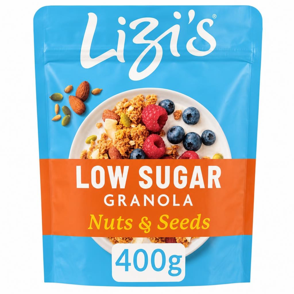 Lizi's Low Sugar Granola Nuts and Seeds 400g