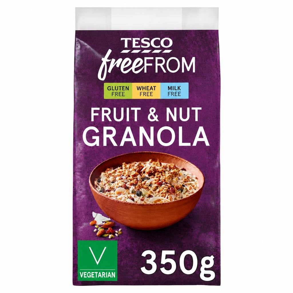 Tesco Free From Fruit & Nut Granola 350g