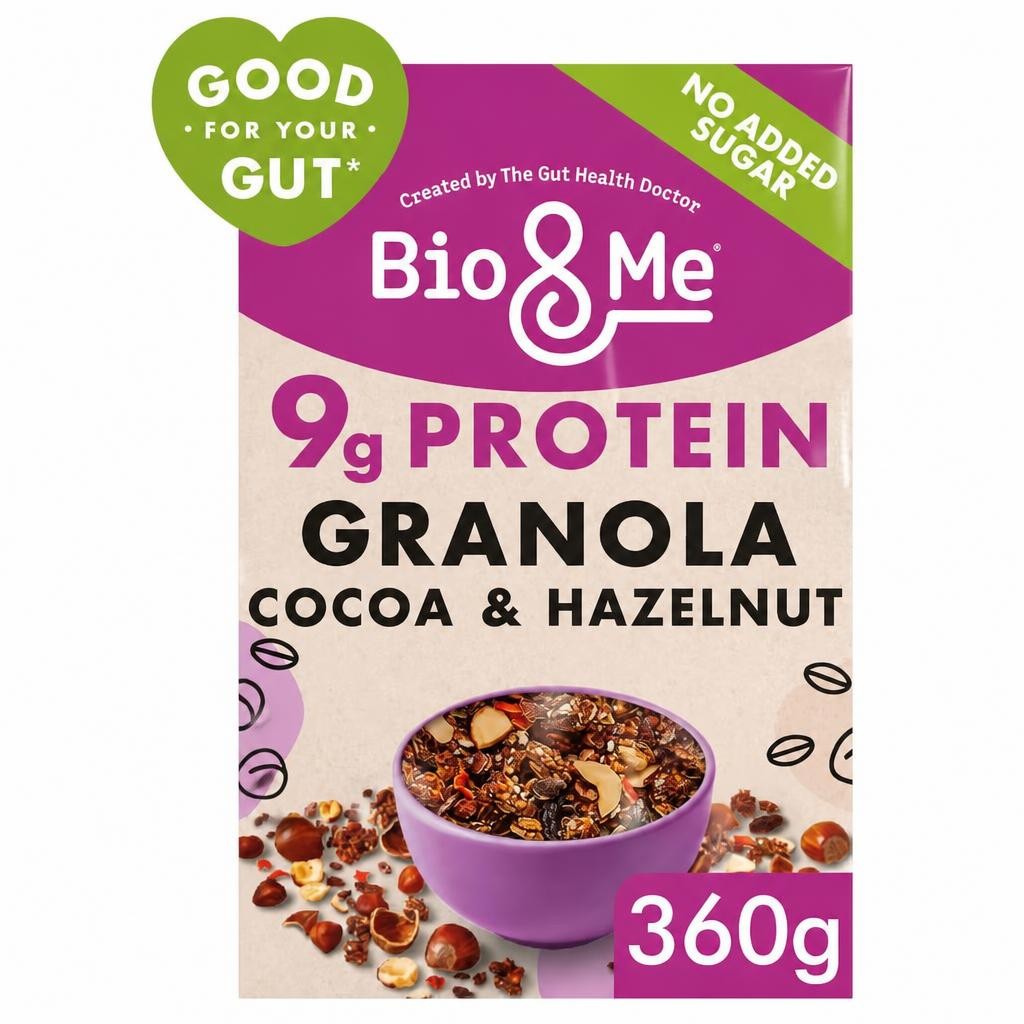 Bio&Me Cocoa & Hazelnut Protein Granola 360g