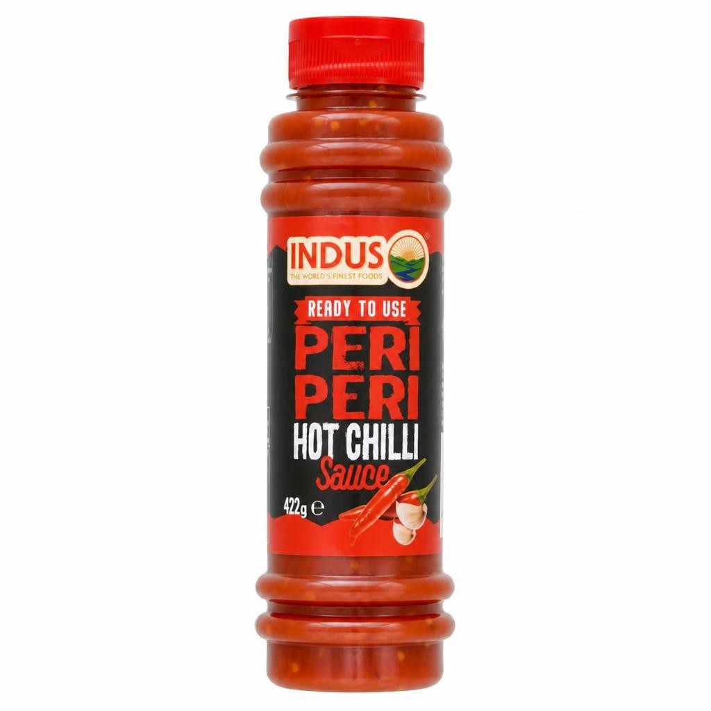 Indus Peri Peri Hot Chilli Sauce 422g