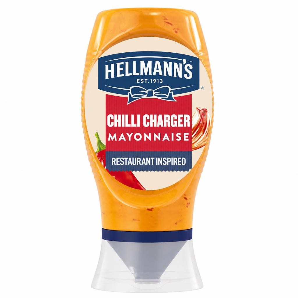 Hellmann's Chilli Charger Mayonnaise Squeezy 250ml