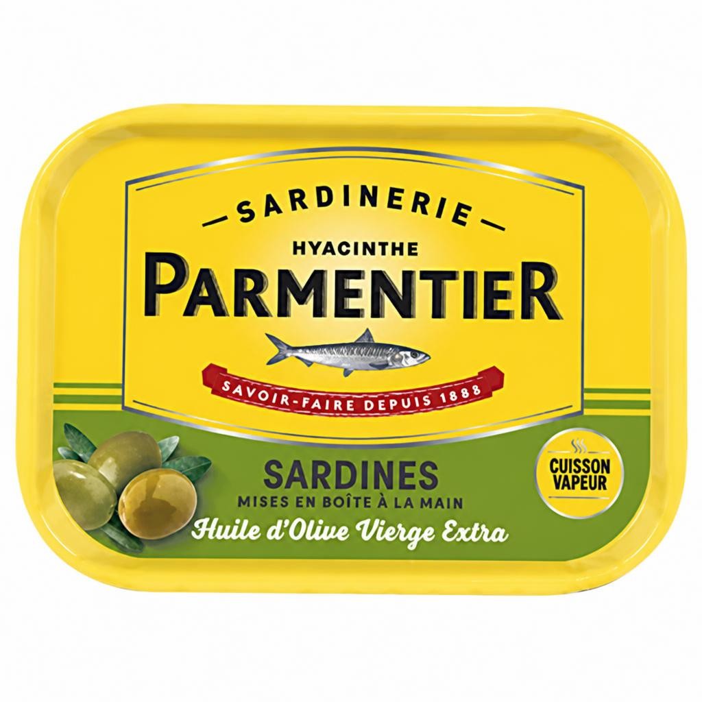 Parmentier Sardines in Extra Virgin Olive Oil 135g