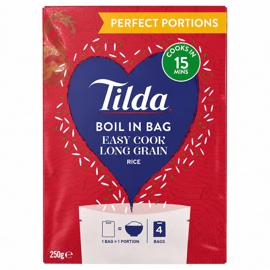 Tilda Boil In Bag Long Grain 250G