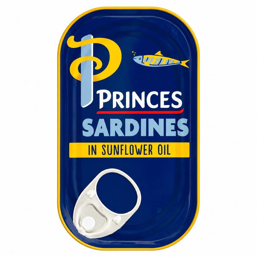Princes Sardines In Sunflower Oil 120G