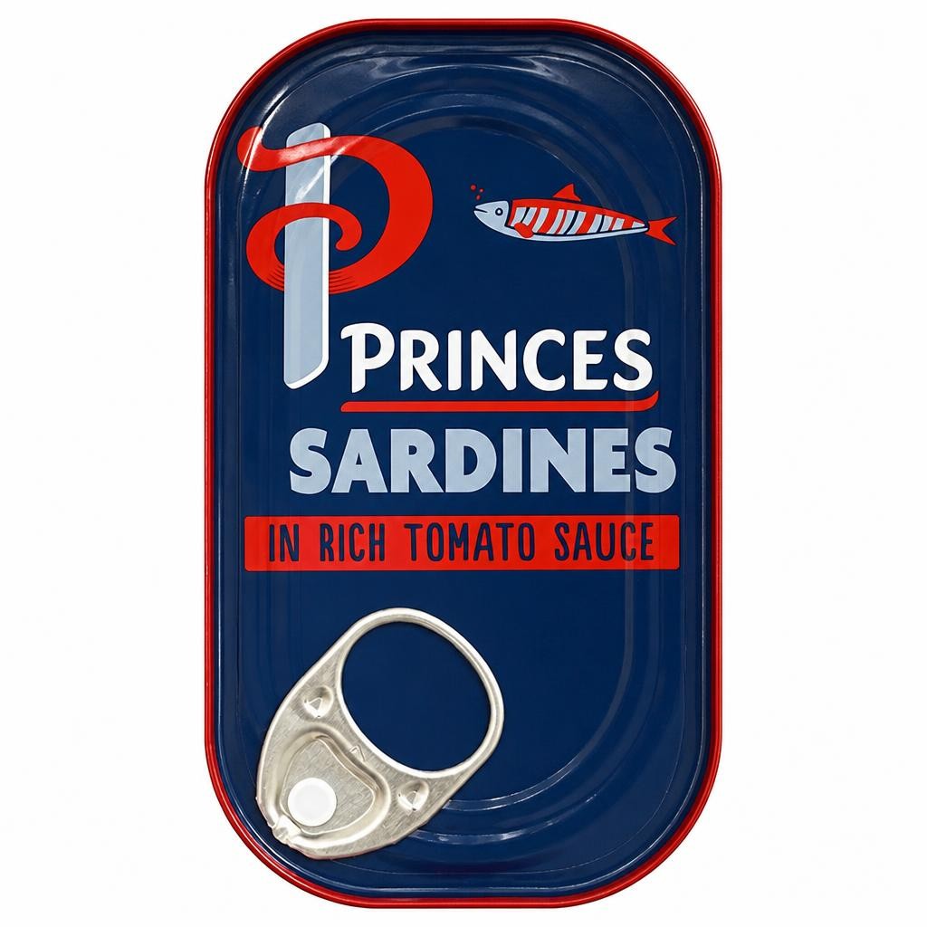 Princes Sardines In Tomato 120G