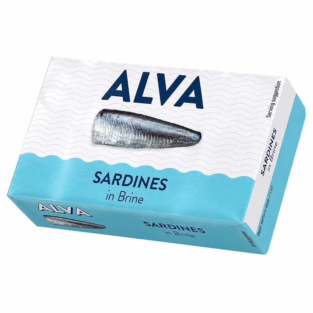 Alva Sardines in Brine 120g
