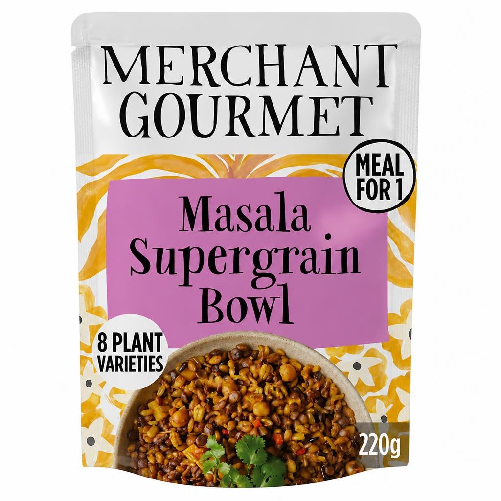 Merchant Gourmet Masala Supergrain Bowl 220g
