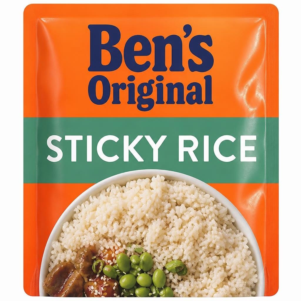 Bens Original Sticky Rice Microwave Rice 220g