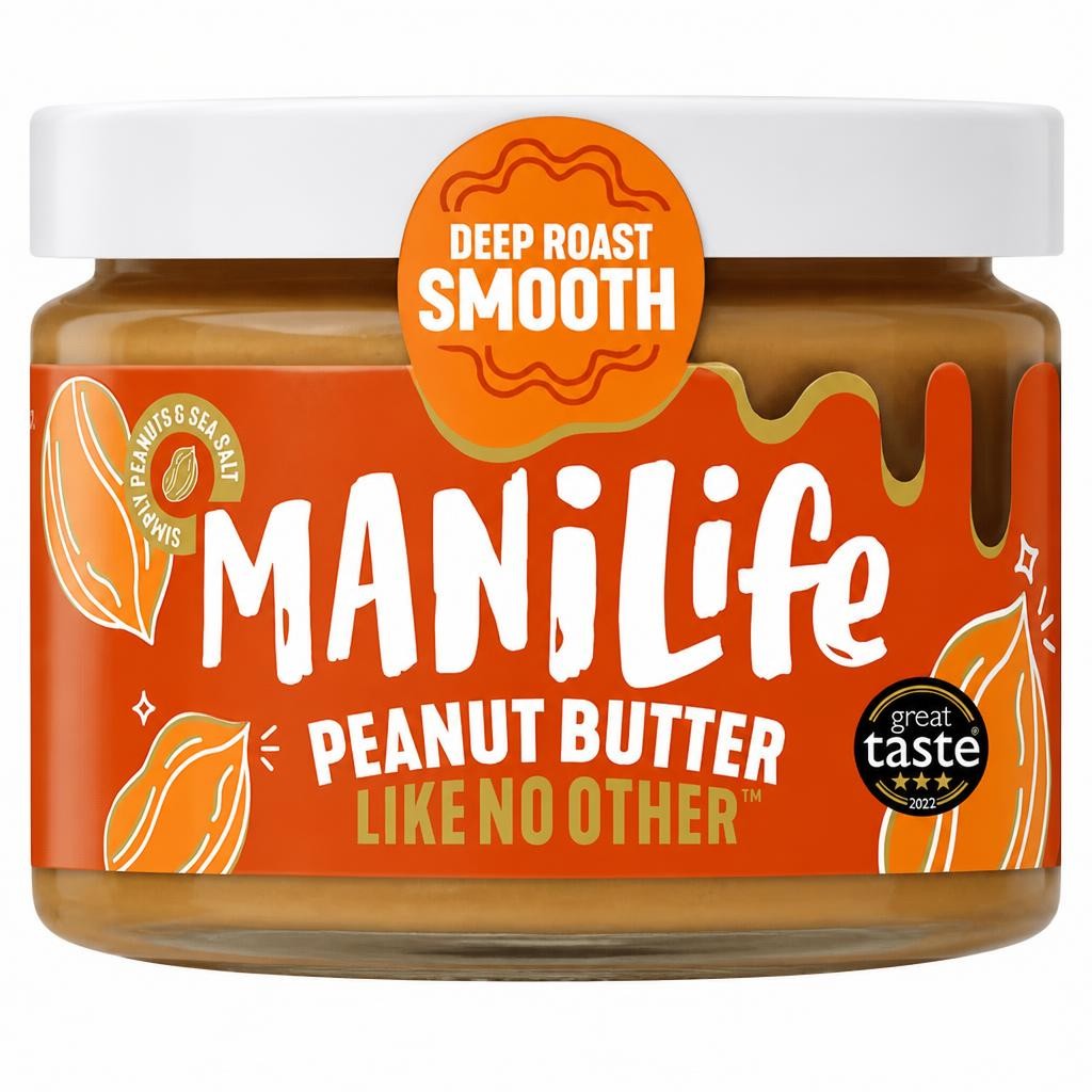 Manilife Deep Roast Smooth Peanut Butter 275g