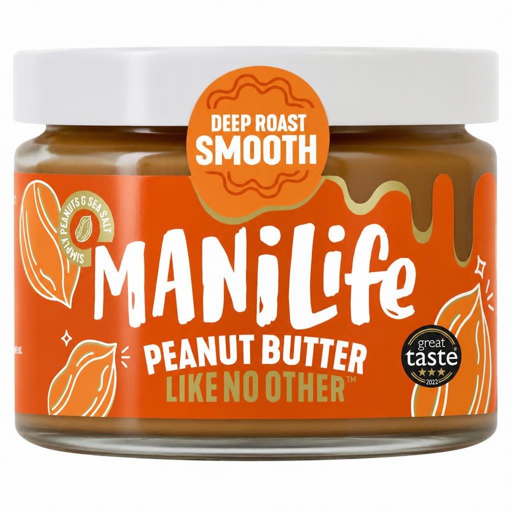 Manilife Deep Roast Smooth Peanut Butter 275g
