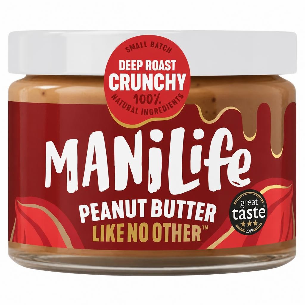 Manilife Deep Roast Crunchy Peanut Butter 275g