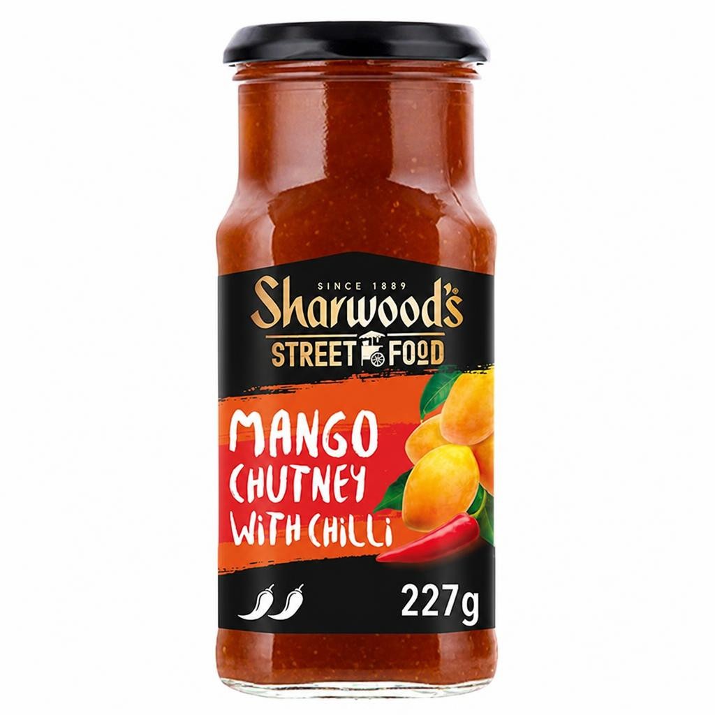 Sharwood's Street Food Mango Chutney with Chilli 227g