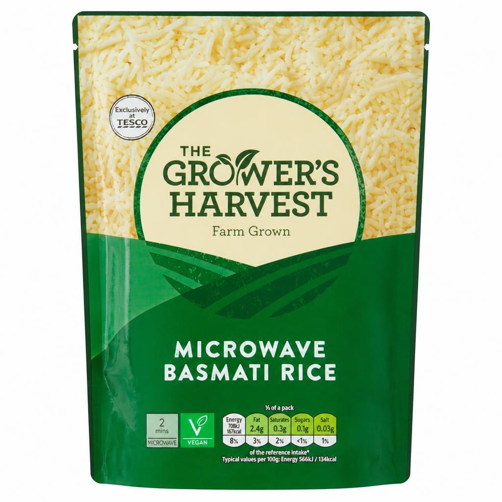 Growers Harvest Microwave Basmati Rice 250G