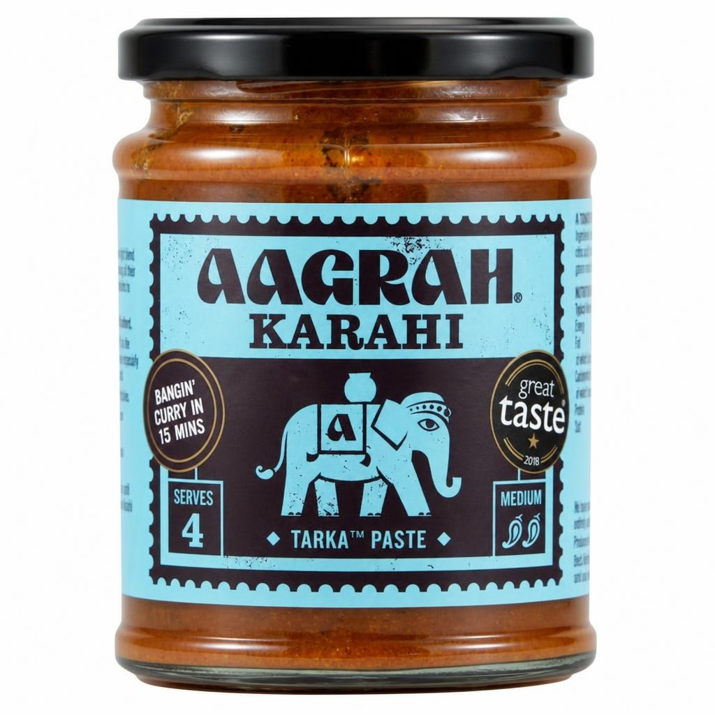 Aagrah Karahi Tarka Paste 270g